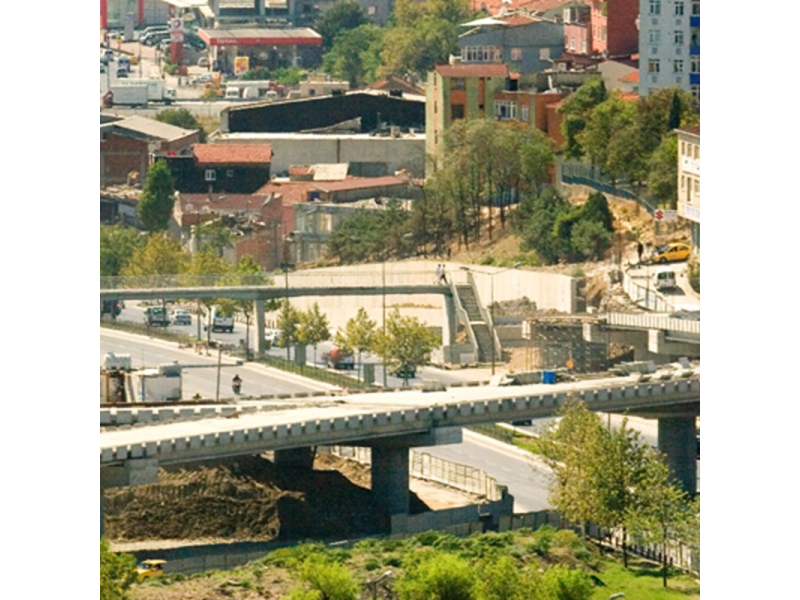 İstanbul-Beyoğlu - Piyalepaşa Bulvarı - Baruthane Caddesi Kesişimi Kavşak Düzenlemesi İnşaatı